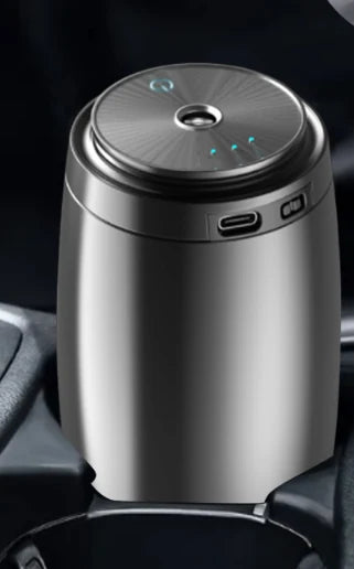 Aroma diffuser top controls and USB-C port