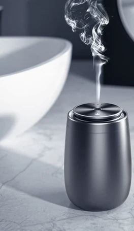 Aroma diffuser used on a home surface