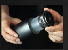 Opening the aroma diffuser